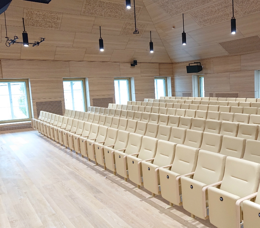 Schoeps microphones installed in the Ljubljana Conservatoire of Music and Ballet